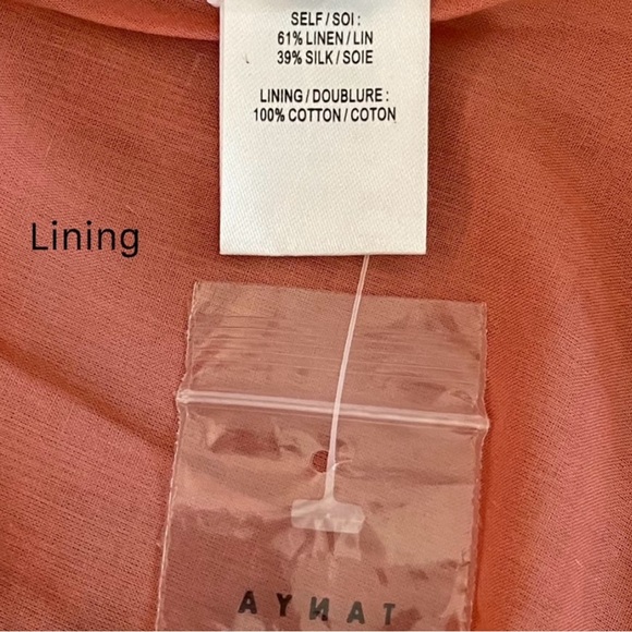 NWT Tanya Taylor’s Balloon Sleeve York Minidress. Color Guavm Multi. Size 0 - Picture 13 of 16